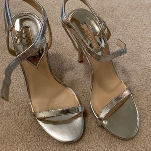 Silver heels